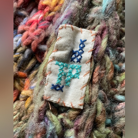 Free people knit wrap - Picture 7 of 9